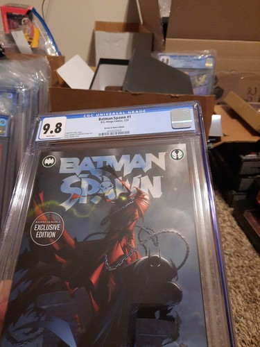 Batman Spawn 1 DC Image 2023 Cgc 9.8 Barnes & Noble Edition Variant McFarlane - Picture 5 of 8
