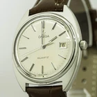 Vintage 1979 **NEAR MINT** OMEGA Seamaster Cal.1370 Quartz Push Crown 35mm Men's