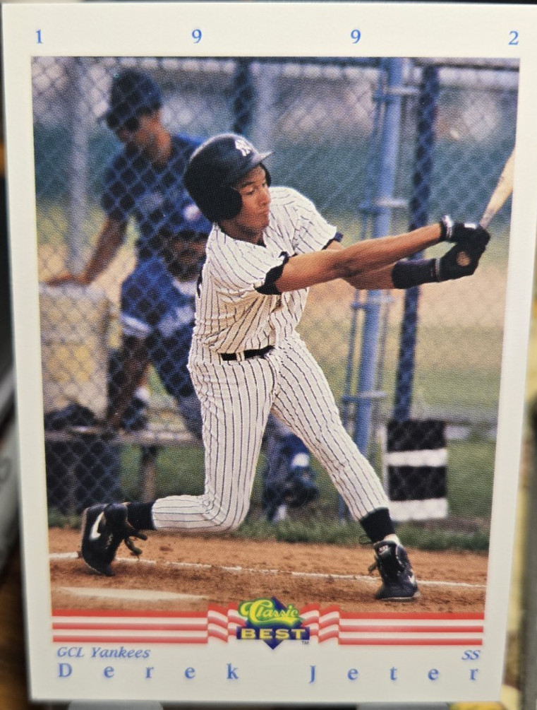 1992 Classic Best Minor League Baseball Card - Derek Jeter #402 (NM) Free Rtns