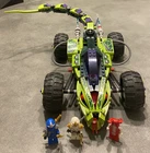 Vintage LEGO NINJAGO: Fangpyre Truck Ambush (9445) TRUCK ONLY includes minifigs
