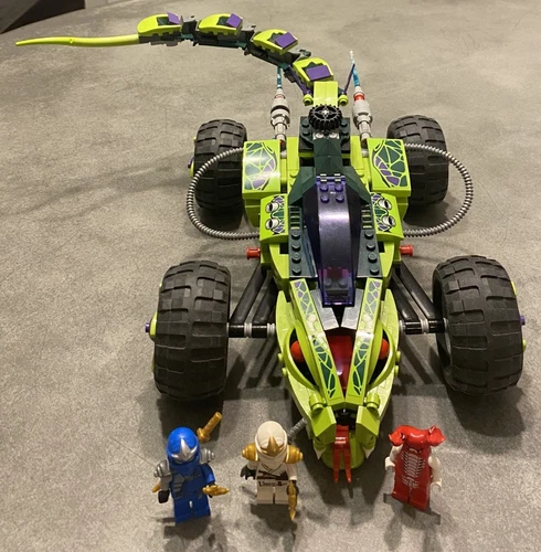 Vintage LEGO NINJAGO: Fangpyre Truck Ambush (9445) TRUCK ONLY includes minifigs