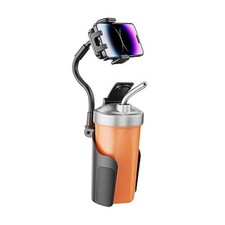 Cup Holder Phone Mount for Car, Universal 360 Adjustable Gooseneck Cell L