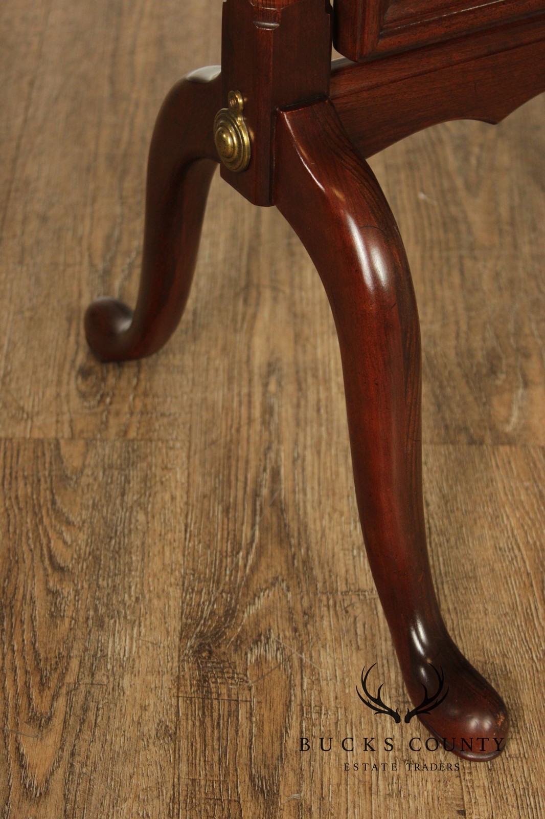 Ethan Allen Georgian Court Cherry Cheval Mirror