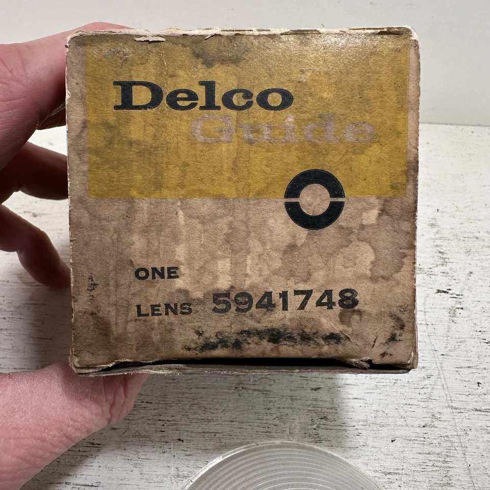 Nuevo OEM 5941748 GM 1954 Oldsmobile Super 88 98 NOS LENTE LÁMPARA ESTACIONAMIENTO IZQUIERDA DERECHA Foto 3 de 4