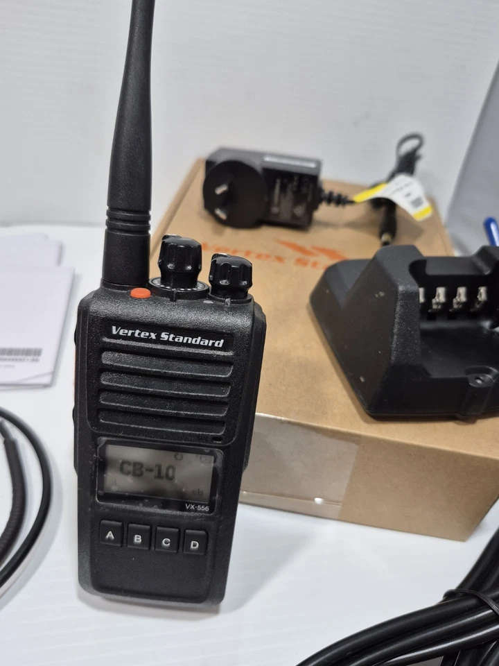 Paquete de dos comunicaciones Vertex Pit to Car Motorsport Bathurst Supercars Racing Foto 2 de 4