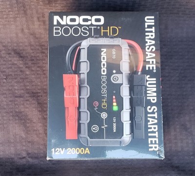 NOCO Boost HD GB70 2000A 12V UltraSafe Lithium Battery Jump Pack 