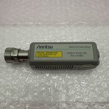 Anritsu MA2472A Power Sensor 10MHz to 18Ghz, N connector, -70 to +20dBm
