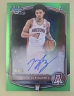 2025-26 Bowman - Brayden Burries 1st Bowman Chrome Auto Green Refra /99 #CPA-BB
