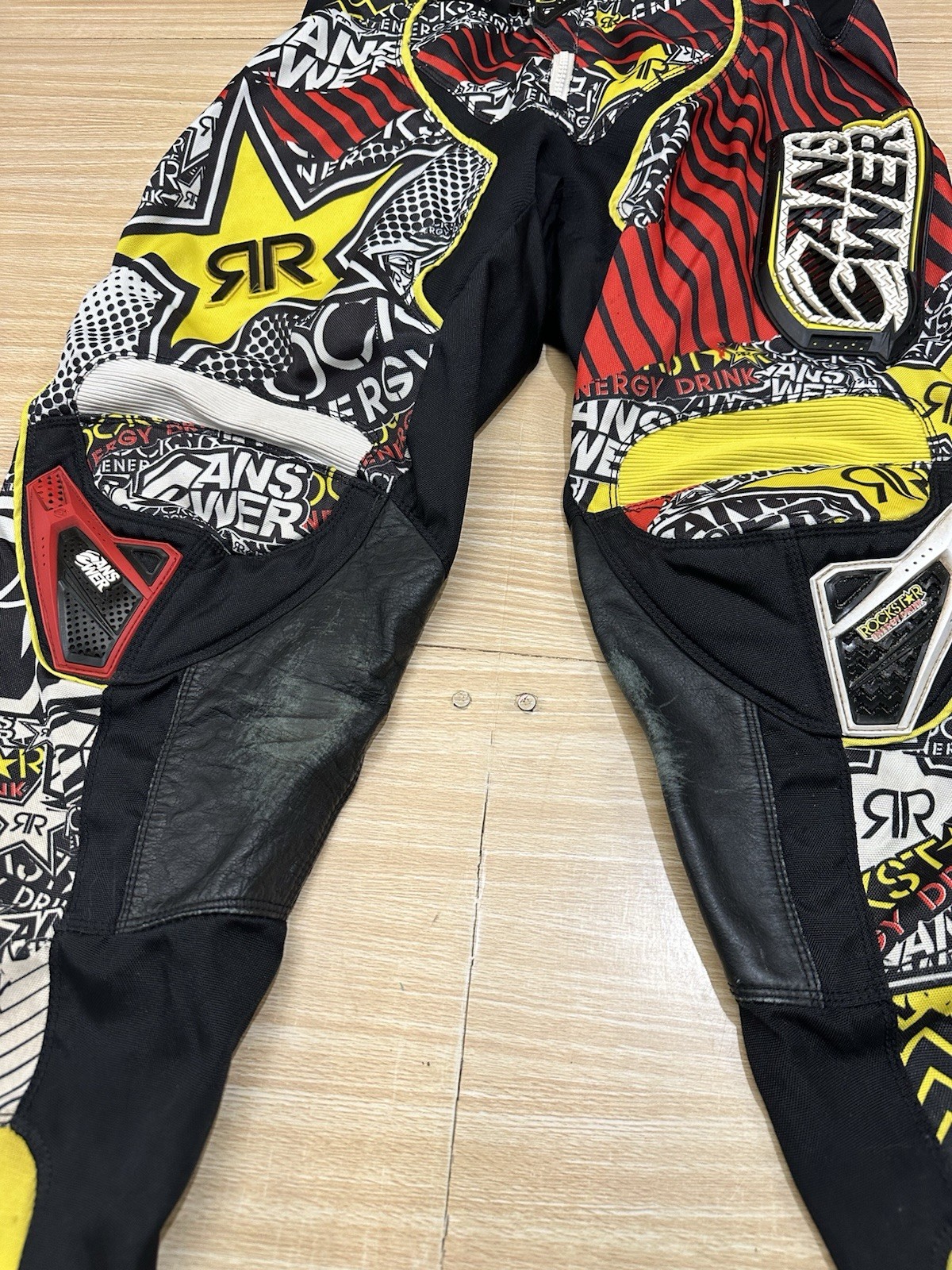 Answer Pants Motocross Racing Rockstar Energy Drink Size 34x27