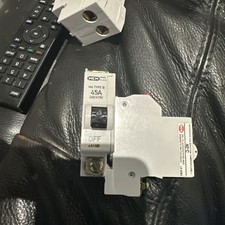 MEM 451 QEB 45 AMP M6 TYPE B MCB SINGLE POLE Circuit Breaker, 451QEB SENT FAST 