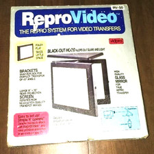 Vintage REPRO VIDEO RV-50 Transfers Movies and Slides to Video Tape in Daylight