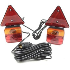 Rückleuchten Set 7 polig 6,5m verkabelt Anhänger Anhängerbeleuchtung Rücklichter