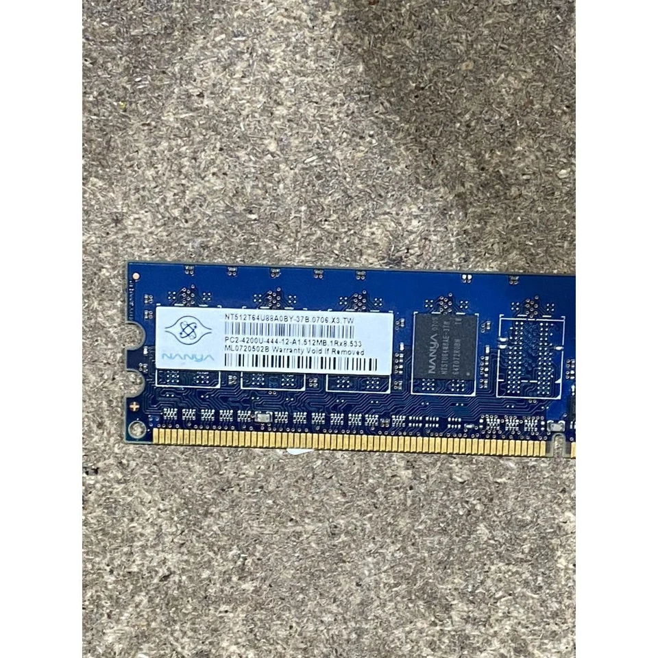 Nanya NT512T64U88A0BY-37B DIMM RAM Memory Module 512MB 240-Pin Unbuffered - Image 4 of 4