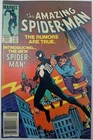 The Amazing Spider-Man #252 Newsstand Variant Marvel Comics Black Suit Spidey