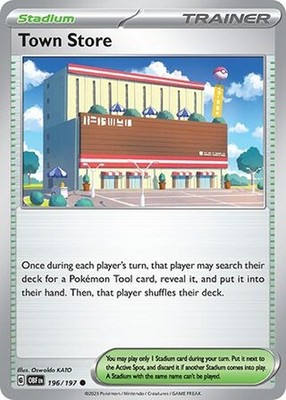 Town Store 196/197 - Pokemon - Obsidian Flames
