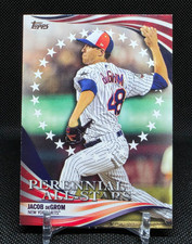 Jacob DeGrom 2019 Topps Baseball Perennial All-Stars Insert #PAS-48 N. Y. Mets