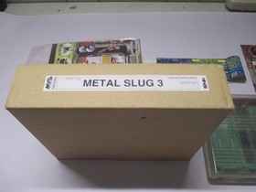 Metal Slug 3 Neo Geo MVS cart matching serial #s