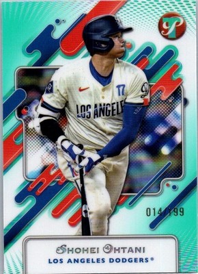 2025 Topps Pristine - Shohei Ohtani #160 Aqua Refractor /199