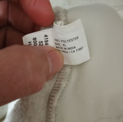 Old Navy Classic Beige Half-Zip Fleece Size XL - Picture 3 of 3