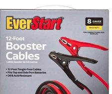EverStart 8-Gauge Heavy Duty 12-Foot Booster Cables
