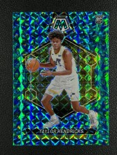 2023 Panini Mosaic Taylor Hendricks RC Peacock SSP  Jazz #Z