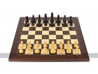 DGT Rosewood USB e-Board with indices - Royal Electronic Chess Pieces