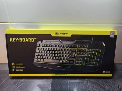 Snakebyte PC KEY:BOARD - USB Gaming Tastatur NEU OVP