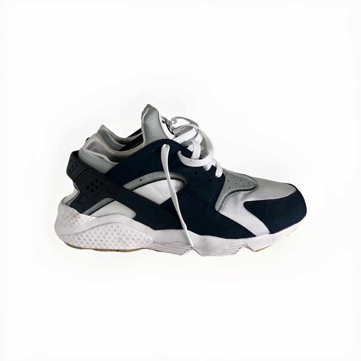 NIKE HUARACHE 野球スパイク グレー ネイビー Limited Edition Nike Air Huarache PSU Navy White Gray Men's