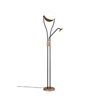 Led Stehlampe Standleuchte BüRolampe Metall Dimmbar Getrennt Schaltbar H 180 Cm