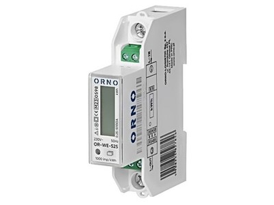 OR-WE-525 Controller für DIN-Schiene RS485 Modbus RTU IP51 -25-55°C ORNO