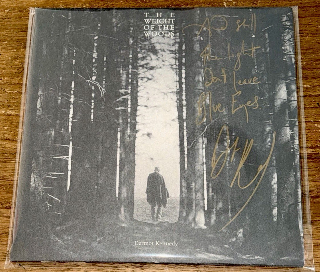 Dermot Kennedy Vinyl The Weight of the Woods Autographed Personalised Lyrics
