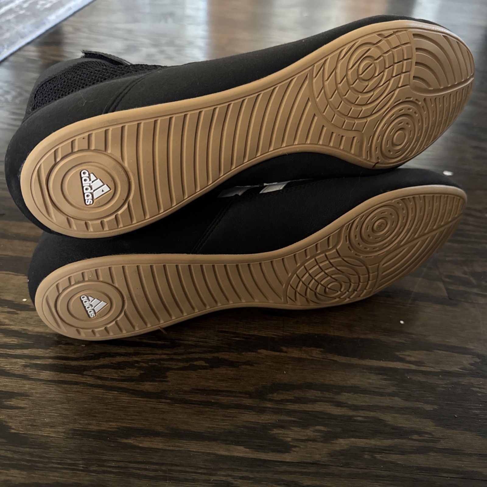 Adidas Mens HVC Wrestling Lutte AQ3325 Black Size 15 thumbnail 7