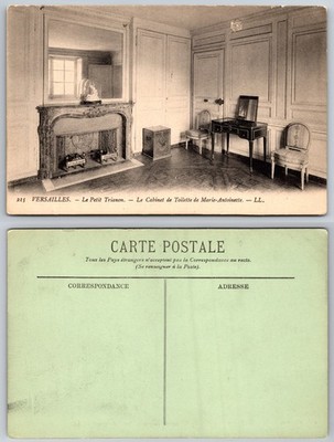 Versailles France Le Petit Trianon Interior Postcard