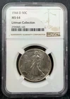 1944-D Walking Liberty Half Dollar NGC MS-64 (Liittman Collection)
