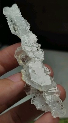 Faden Quartz Crystal Having Good Luster & Nice Growth.
