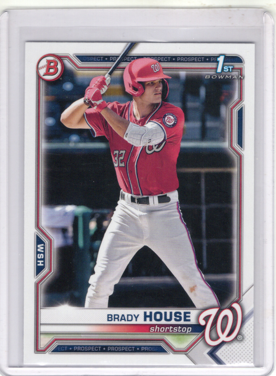 2021 Bowman Draft 1st - Brady House #BD-186