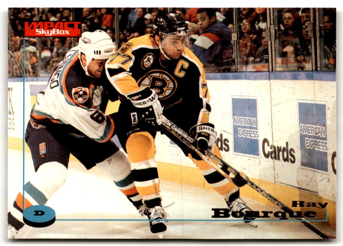 Ray Bourque 1996-97 SkyBox Impact #5 Boston Bruins