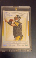 Panini 2015 National Treasures Ben Roethlisberger Steelers #33 Silver /25