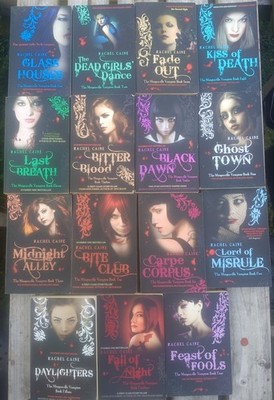 Rachel Caine Morganville Vampires Book Bundle X 15 Full Set Paperback Novel