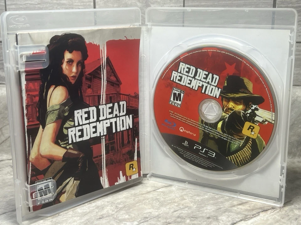 Red Dead Redemption PS3 - Sony Playstation 3 - CIB Complete + Map - Image 4 of 4