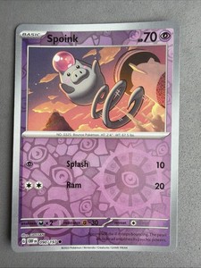 Spoink 090/197 Reverse Holo - Obsidian Flames
