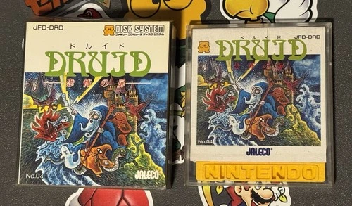 Druid Nintendo Famicom Disk System Jaleco RARE Japan Import US Seller TESTED