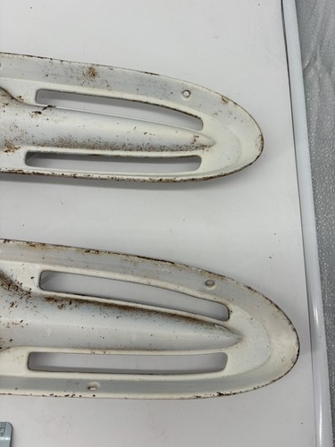 1960-61 Chevrolet Truck C10 Hood Insert Trim Turn Signal Parking Light Bezel OE - Picture 2 of 10