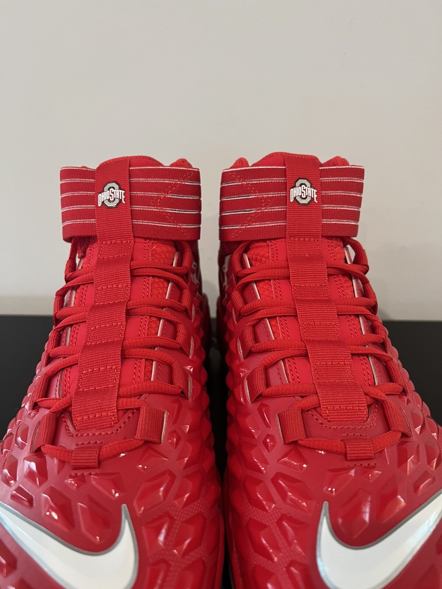 Size 12.5 Nike Force Savage Pro 2 Shark Ohio State PE  display picture 2