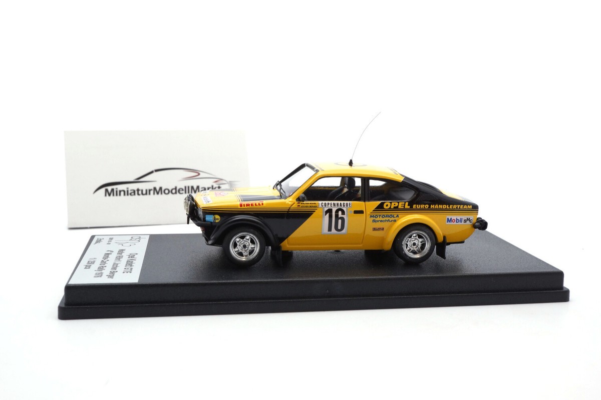 CMR 1:43 Opel Kadett GT/E #16 4ème Rallye Monte Carlo 1976 Röhrl, Berger WRC024 modèle voiture WRC024 4895102338986