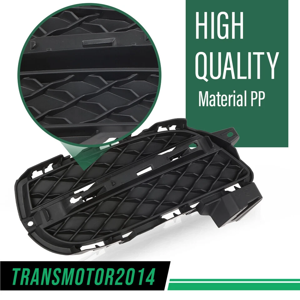 Fit For Jaguar XJR XJ Fog Light Covers Front Passenger Right Side Hand C2D5681 Foto 4 de 4