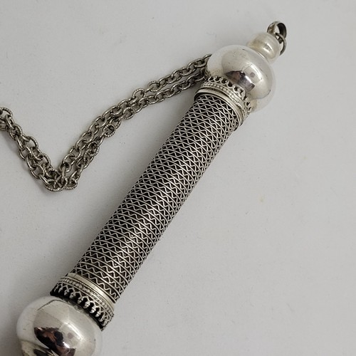 TORAH POINTER HANDMADE STERLING SILVER YAD TORA POINTER YEMENITE FILIGREE DESIGN - Picture 9 of 10