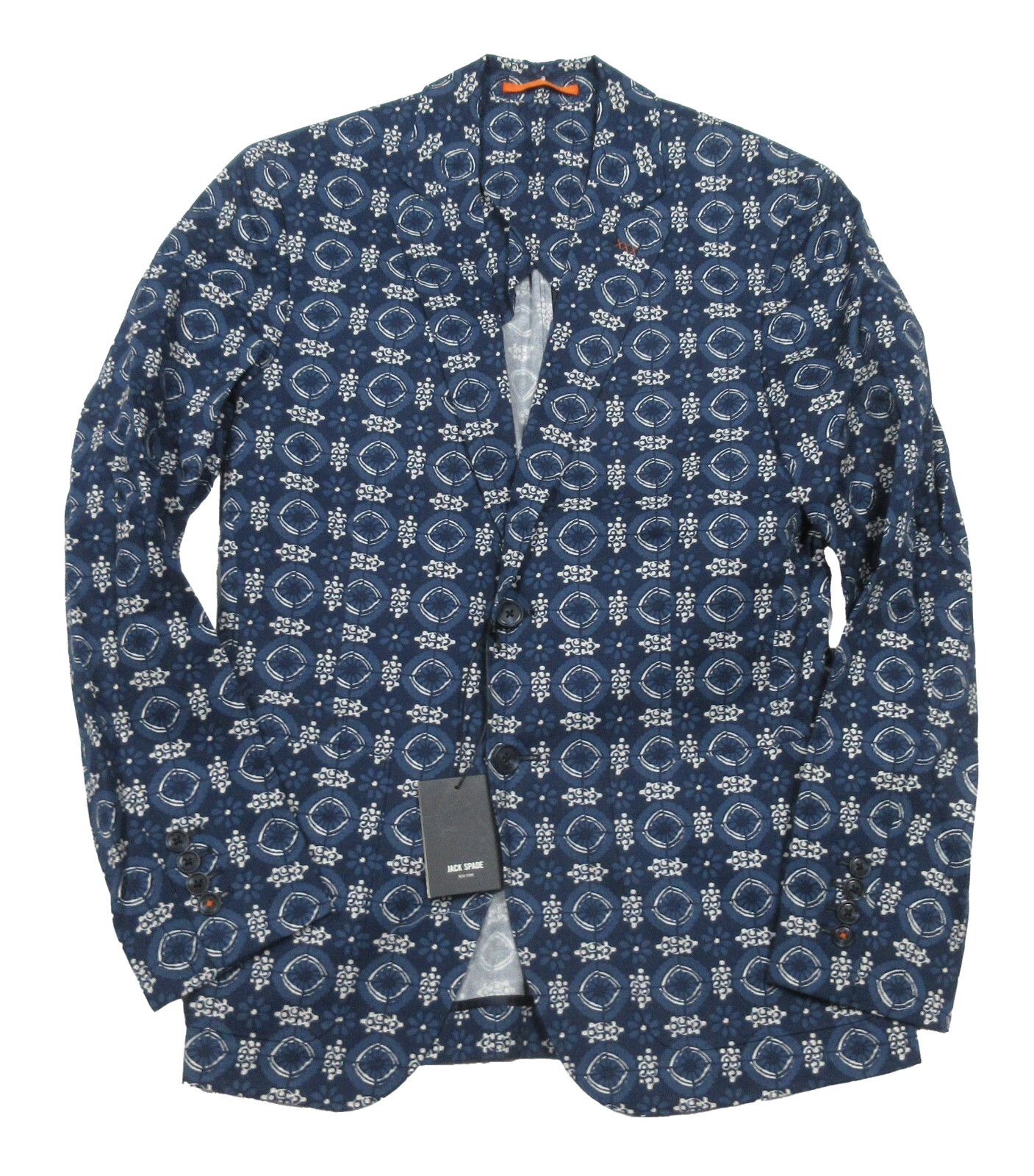 Jack Spade Navy Floral Print Sport Coat for Men - $398