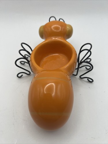 GRASSHOPPER VOTIVE CANDLE HOLDER ORANGE 6 INCHES - 第 3/5 張圖片