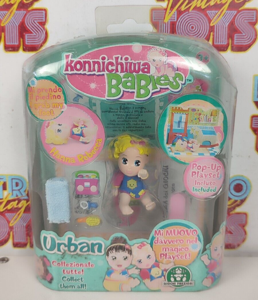 KONNICHIUA BABIES URBAN GIOCHI PREZIOSI POP-UP PLAYSET HANNA